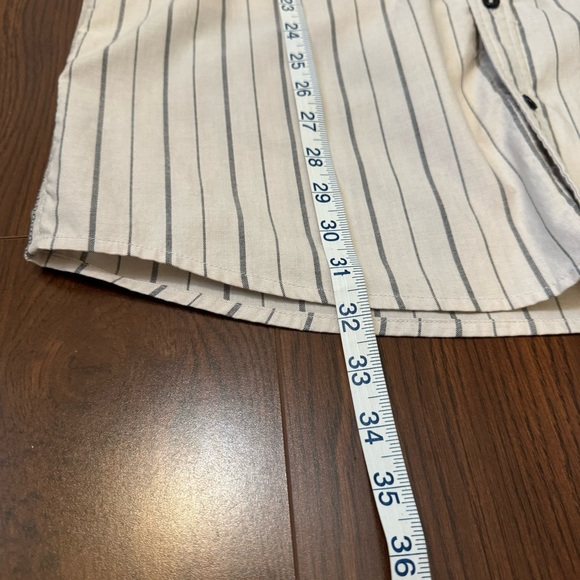 RIP CURL Striped Button Down Collared Short Sleeve Shirt Size XL - Picture 6 of 11